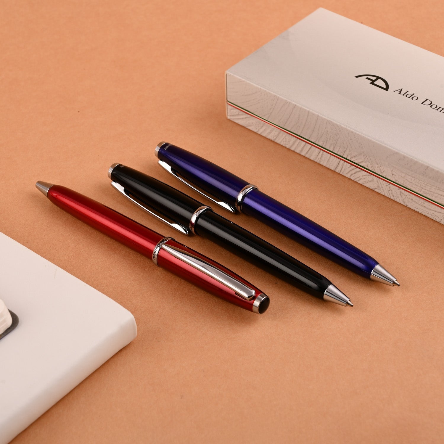 Monteverde Aldo Domani Ball Pen - Brushed Steel GT 10