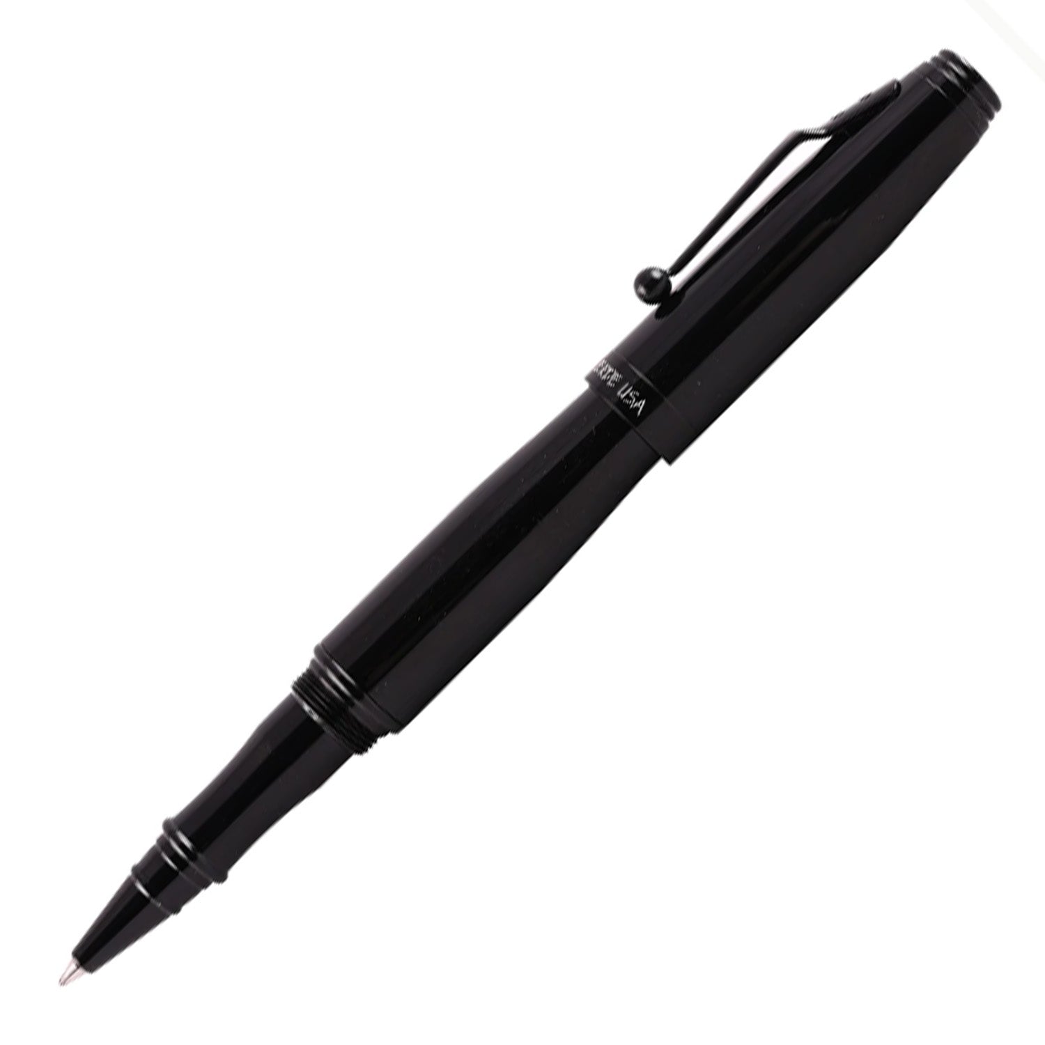 Monteverde Invincia Roller Ball Pen - Stealth Black BT