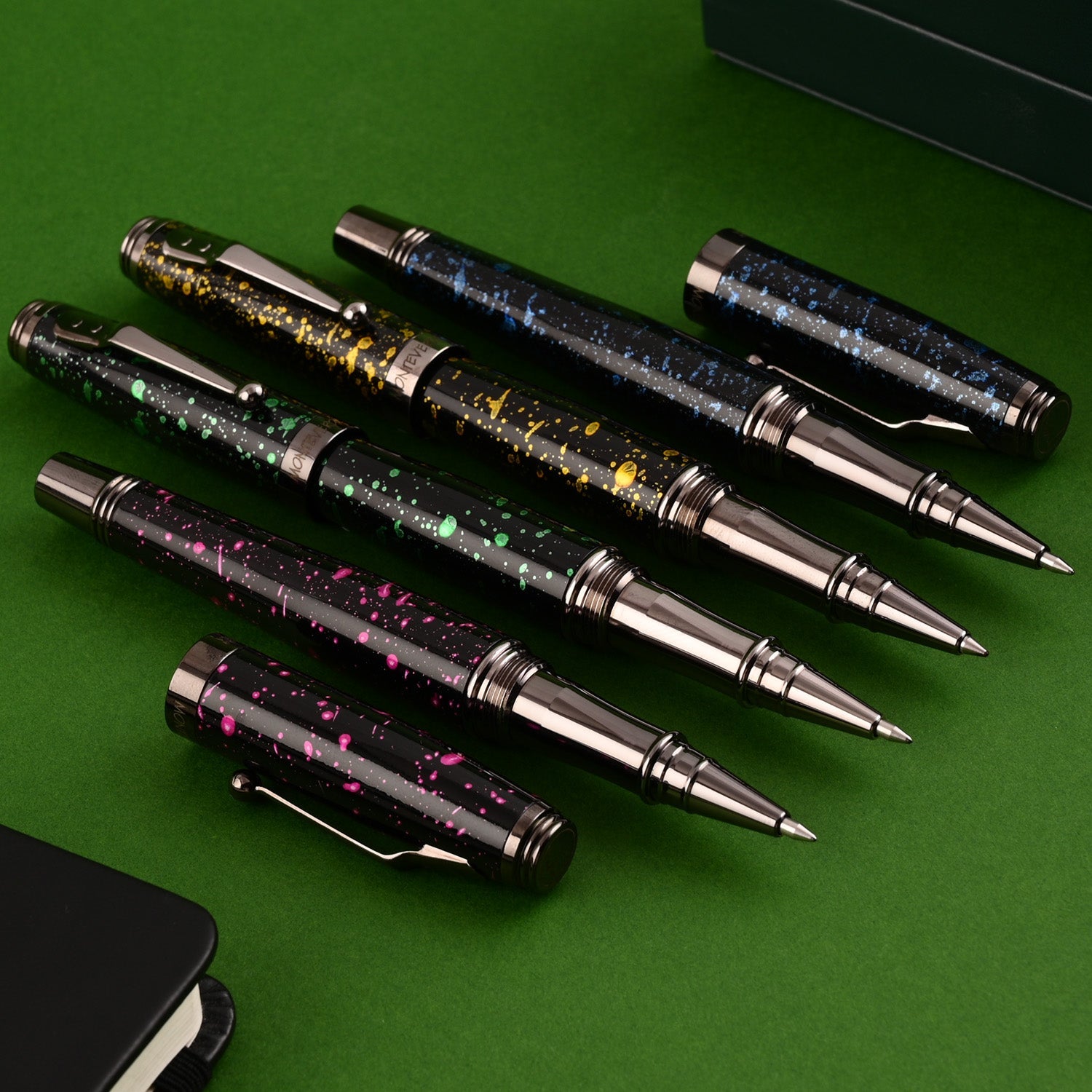 Monteverde Invincia Vega Roller Ball Pen - Starlight Blue 15