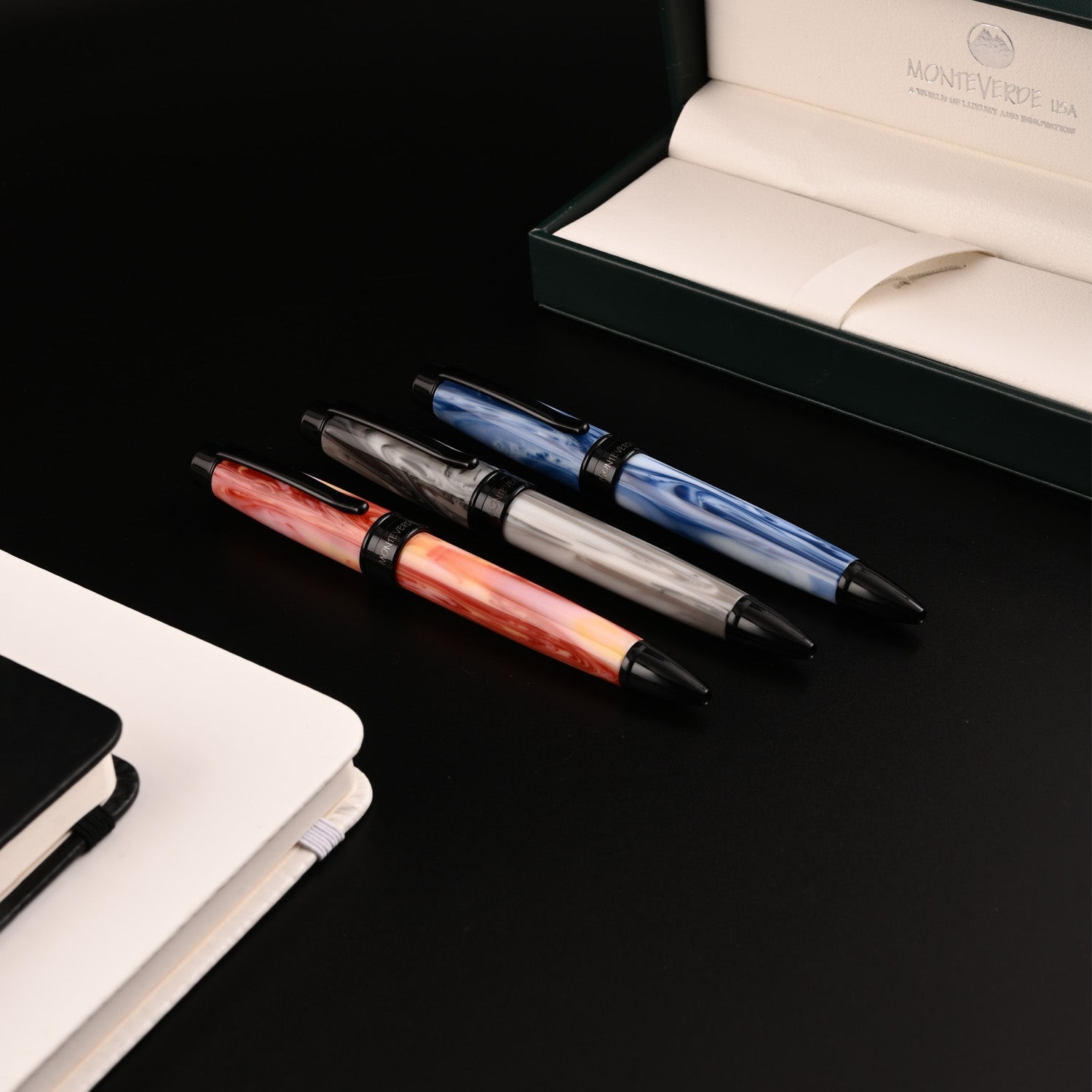 Monteverde Prima Ball Pen - Blue Swirl BT 15