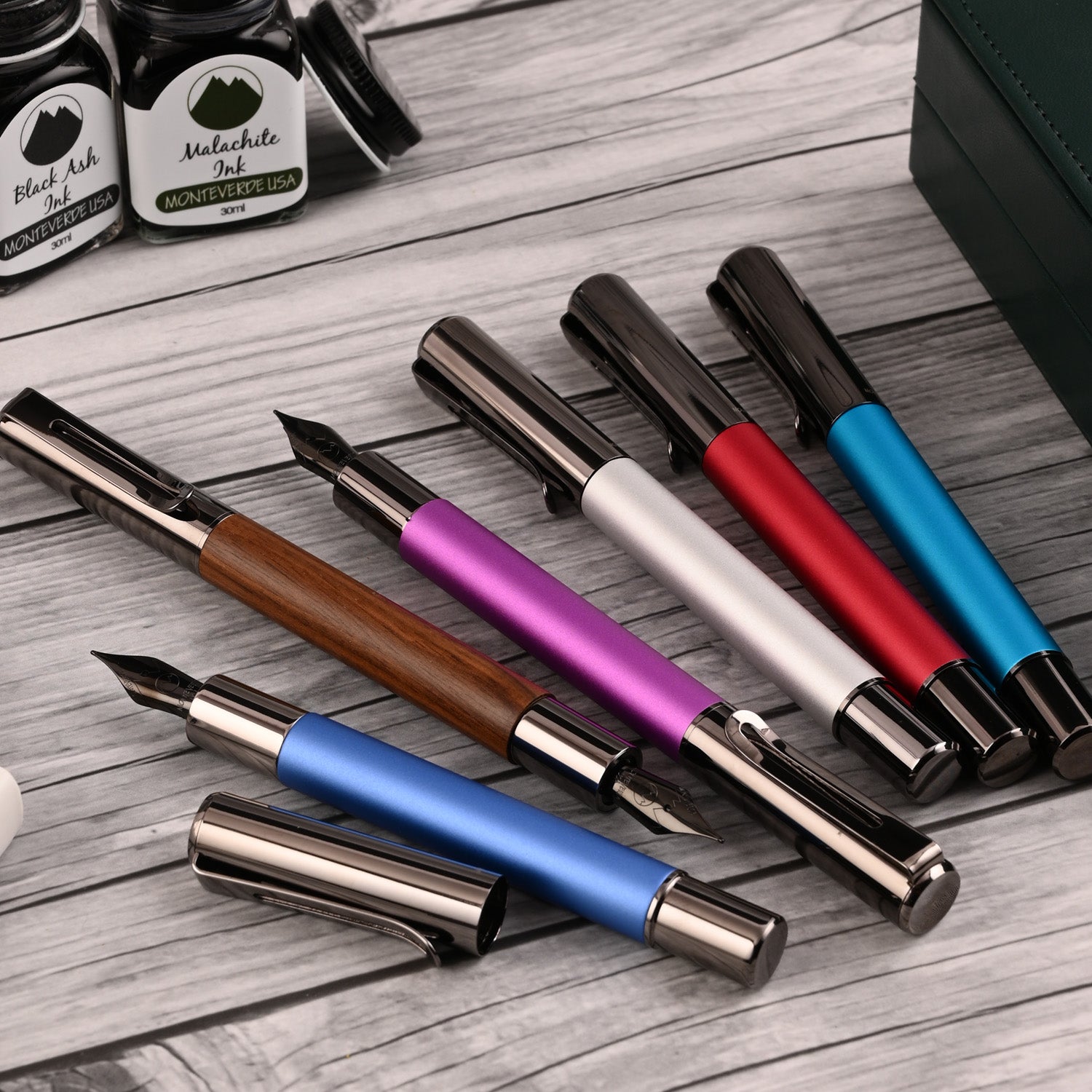 Monteverde Ritma Fountain Pen - Turquoise