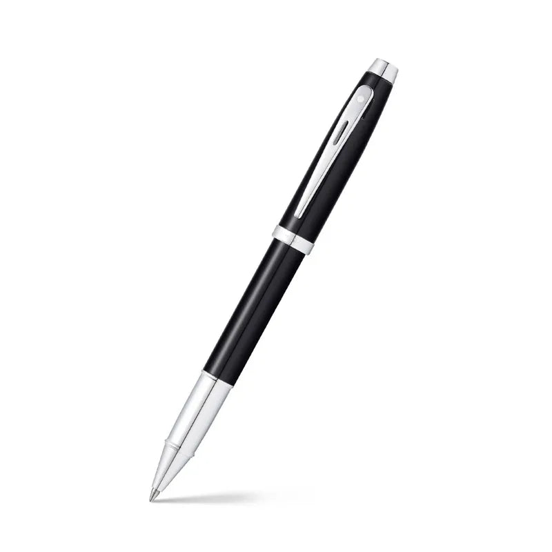 Sheaffer 9338 Gift 100 Glossy Black with Chrome Plated Trim Rollerball Pen