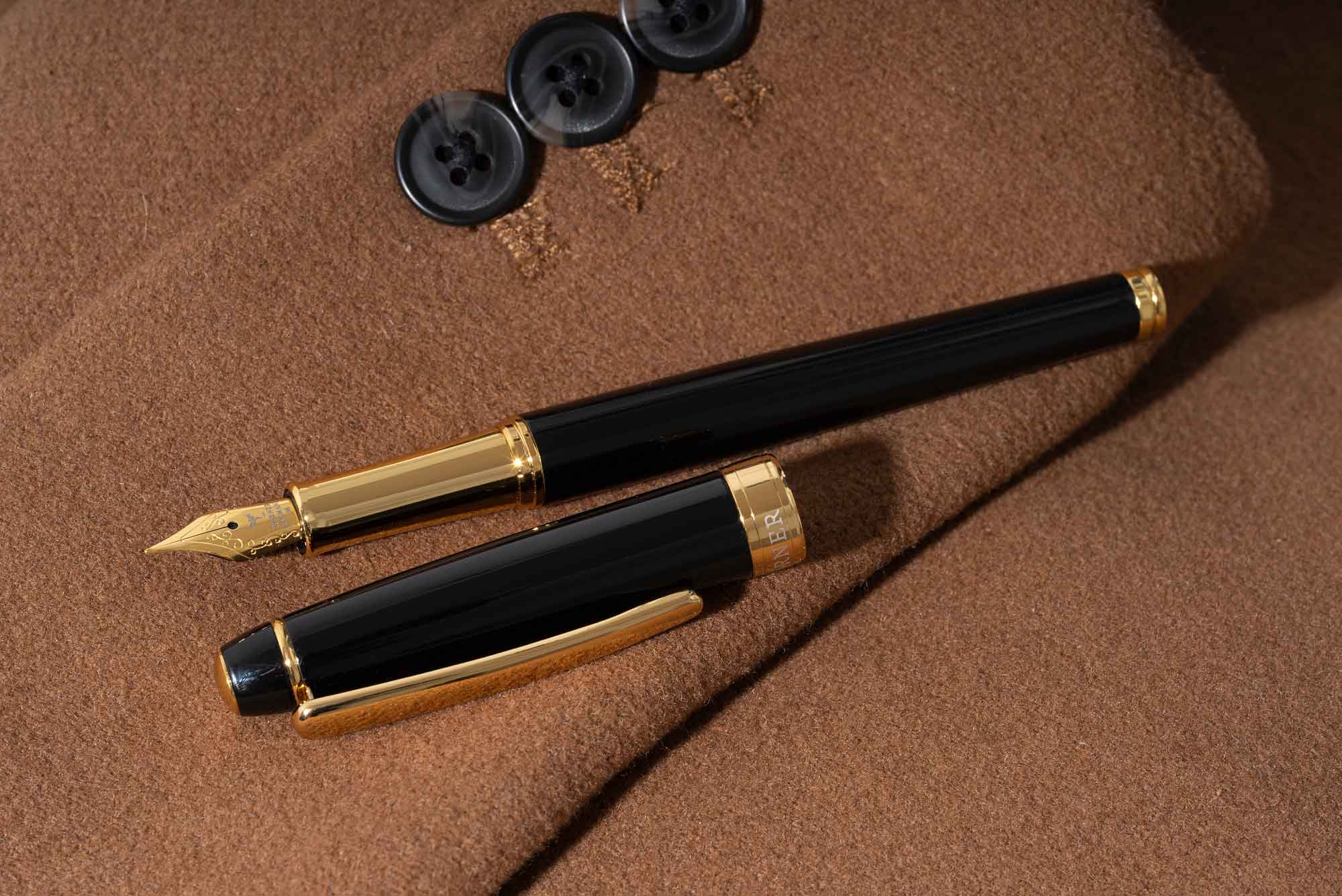 Horner | Nobilis | Fountain Pen | Black-GT