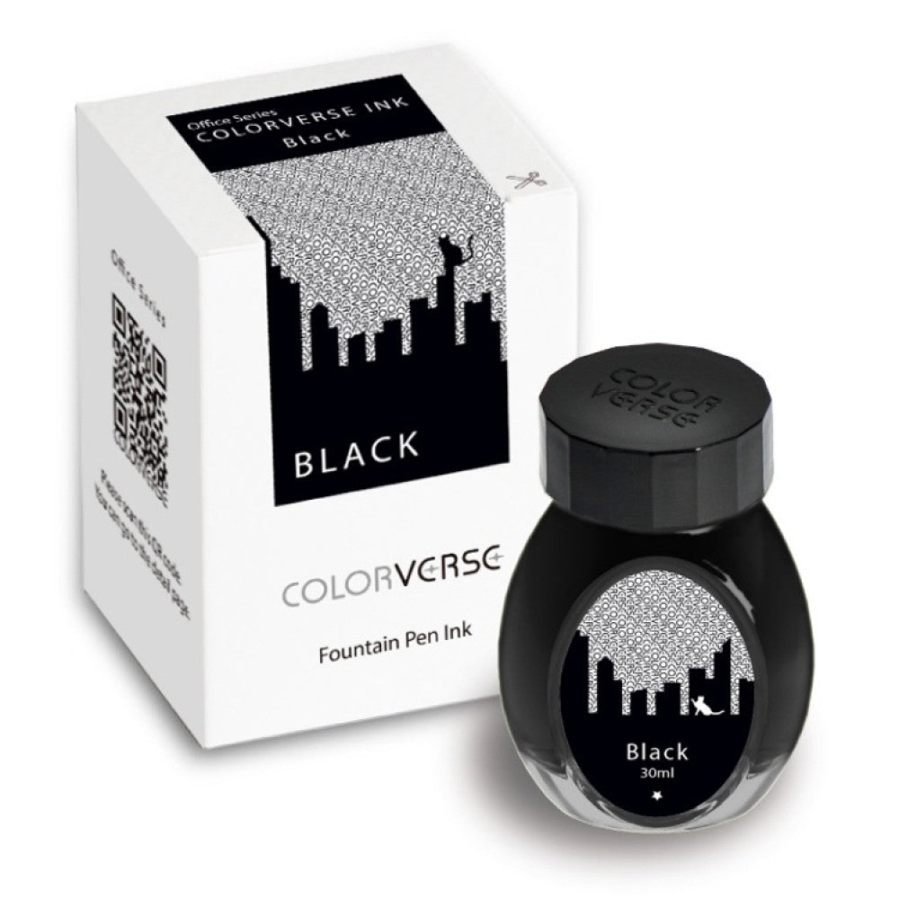 Colorverse | Office Series | Ink Bottle | Black | 30ml - penpencilink