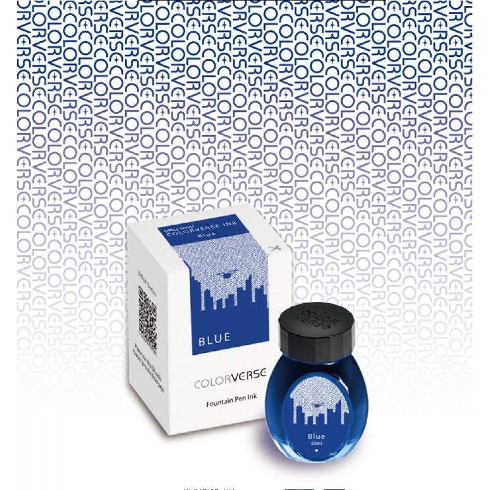 Colorverse | Office Series | Ink Bottle | Blue | 30ml - penpencilink