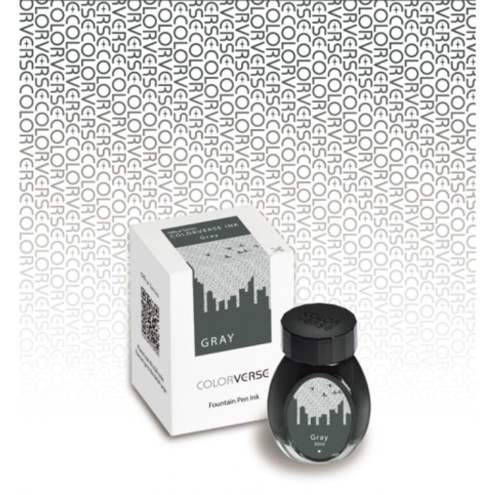 Colorverse | Office Series | Ink Bottle | Gray | 30ml - penpencilink