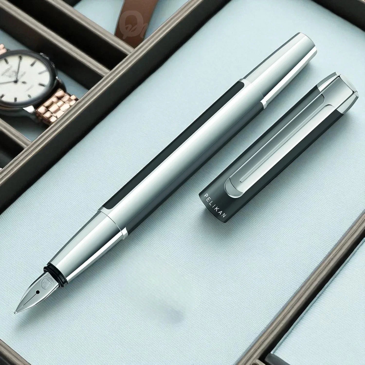 Pelikan Pura P40 Fountain Pen – Anthracite