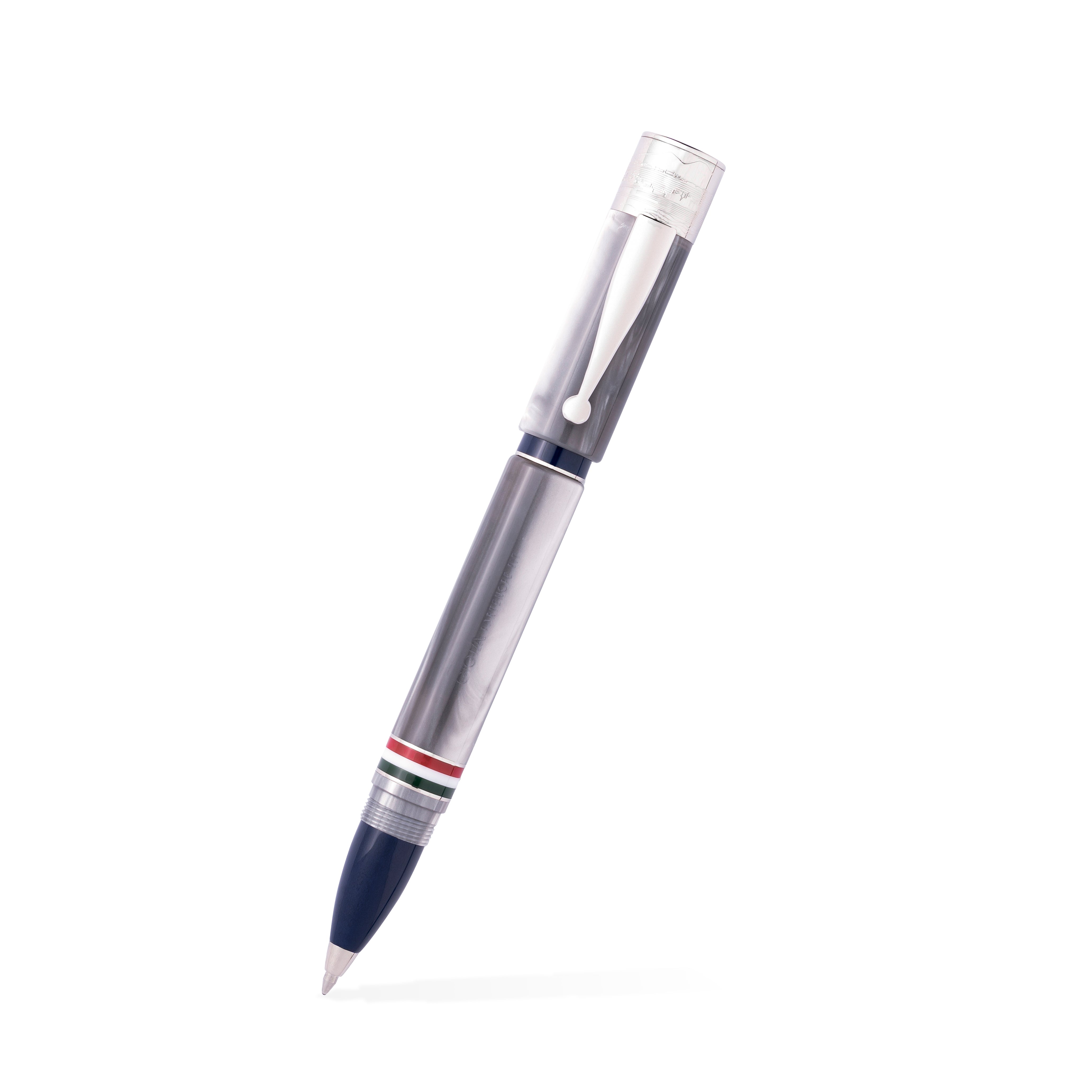 GIOIA | Fountain Pen & Rollerball Pen |Partenope |Madreperla Pearl Rhodium Trims