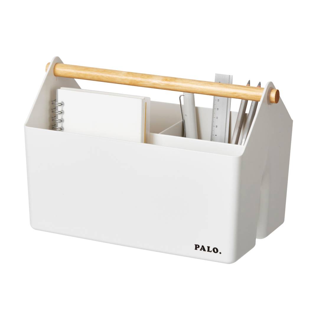 Litem | Multi Utility Storage Basket | Ivory |  Palo | For Office Home & Kitchen