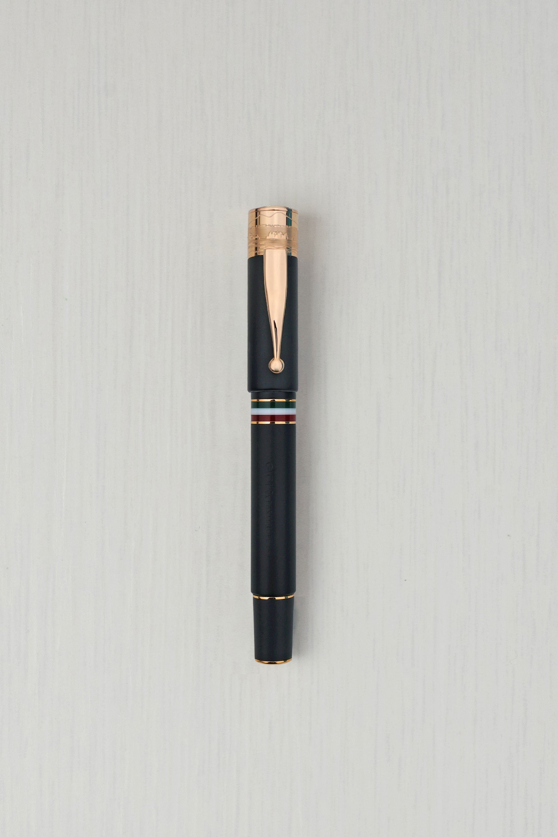 Gioia | Fountain Pen & Rollerball Pen | Partenope | Sand Black RGT