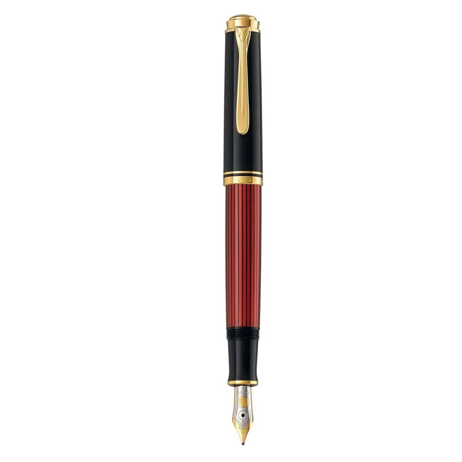 Pelikan Souveran M600 Fountain Pen – Black Red
