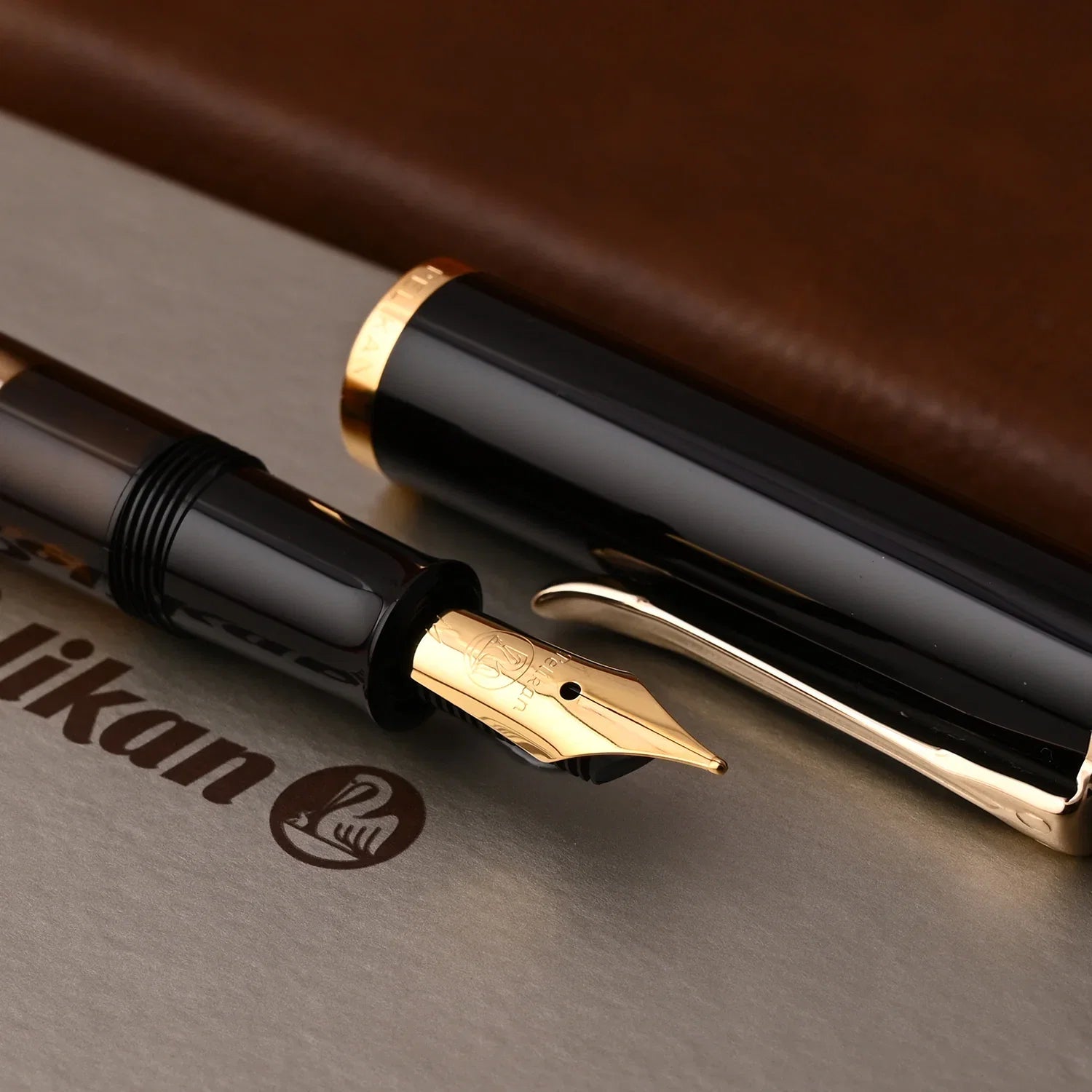 Pelikan M200 Fountain Pen – Brown Marbled