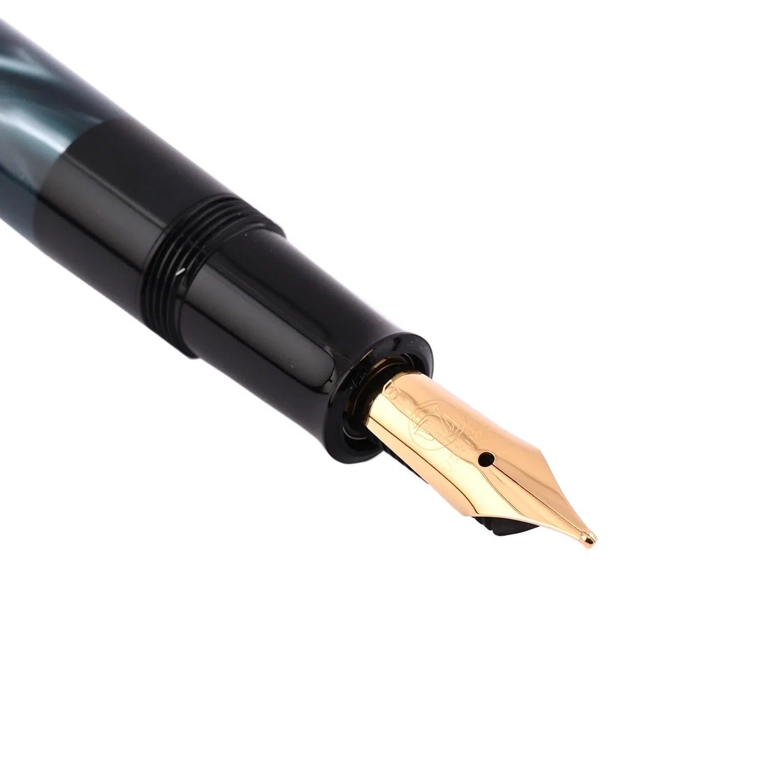 Pelikan M200 Fountain Pen – Green Marbled