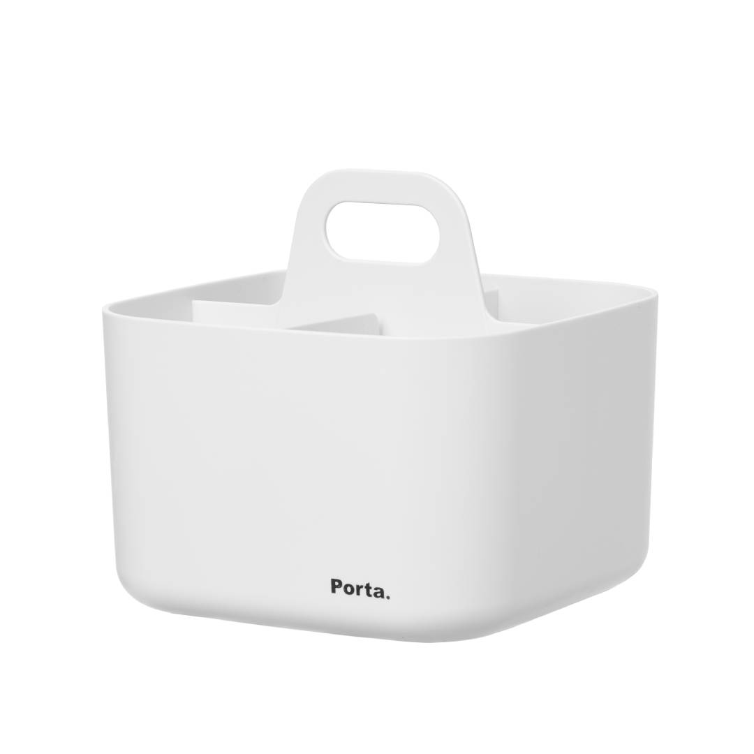 Litem | Portable | Stackable | Organizer | Ivory| Porta Vita | For Office  Home & Kitchen