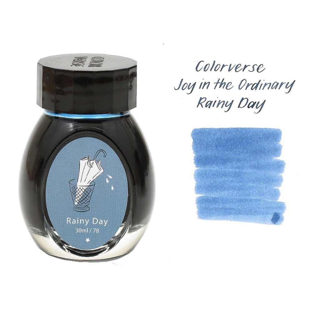 Colorverse | Joy | Blue | Fountain Pen Ink Bottled | Ordinary Earth Ed ...