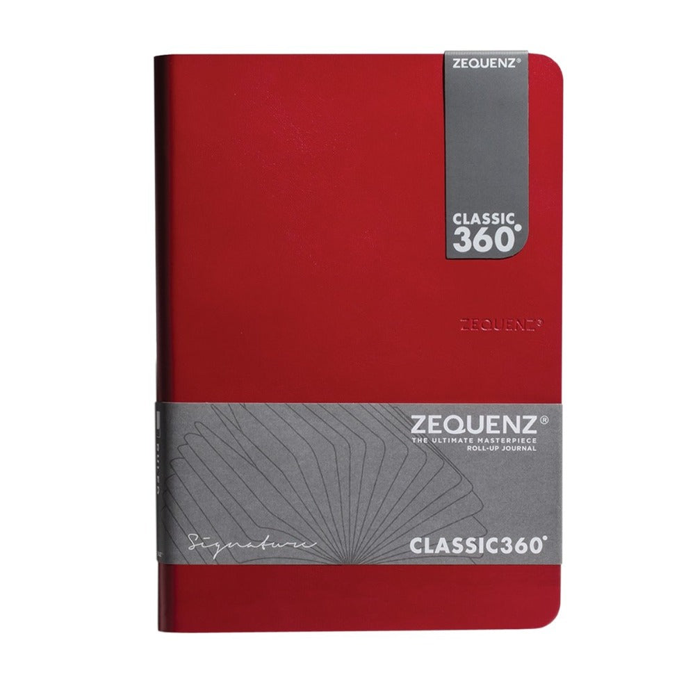 Zequenz  | Signature Classic | A6 Red | Ruled - penpencilink