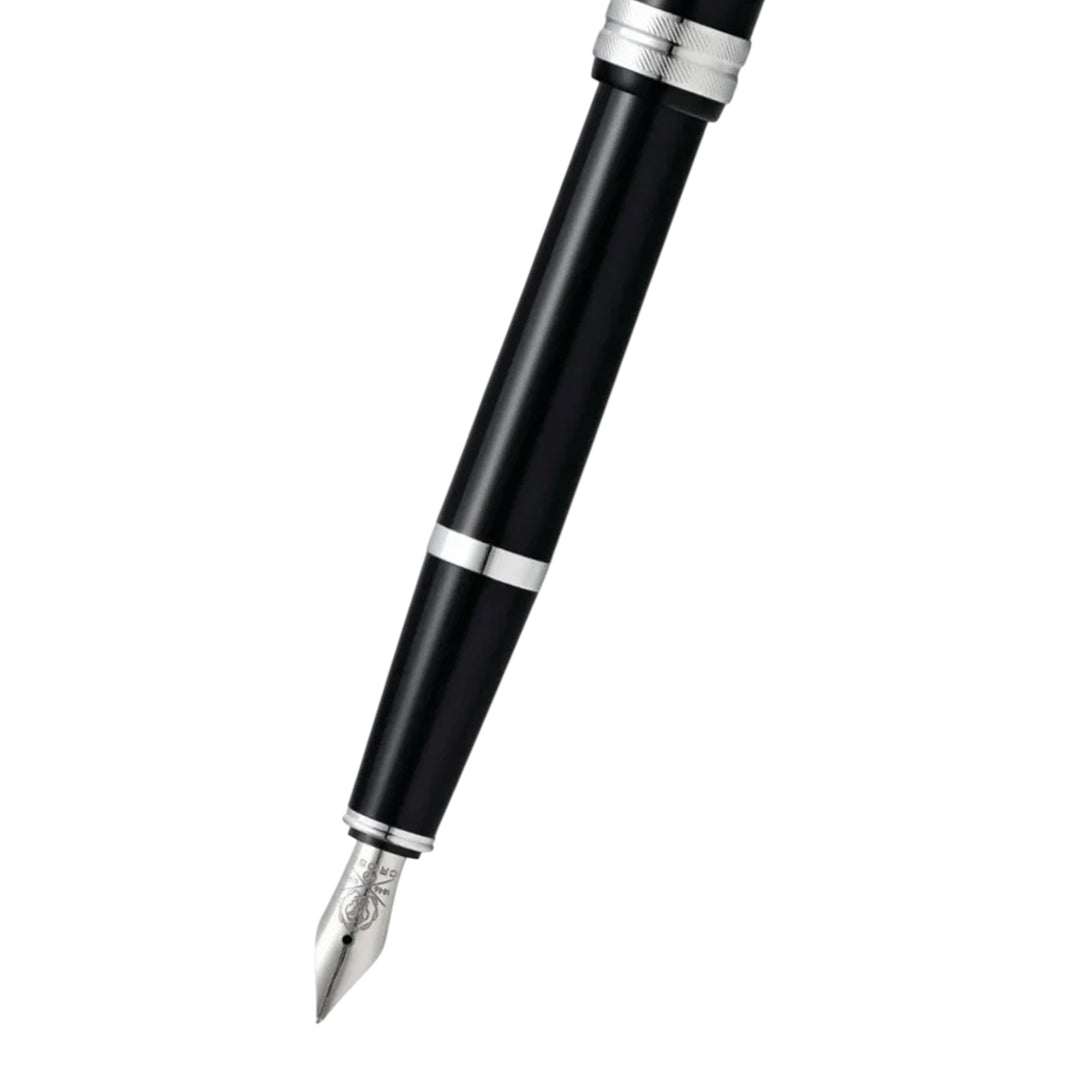 Cross AT0746-1MS Bailey Light™ Polished Black Resin Medium Nib Fountain Pen