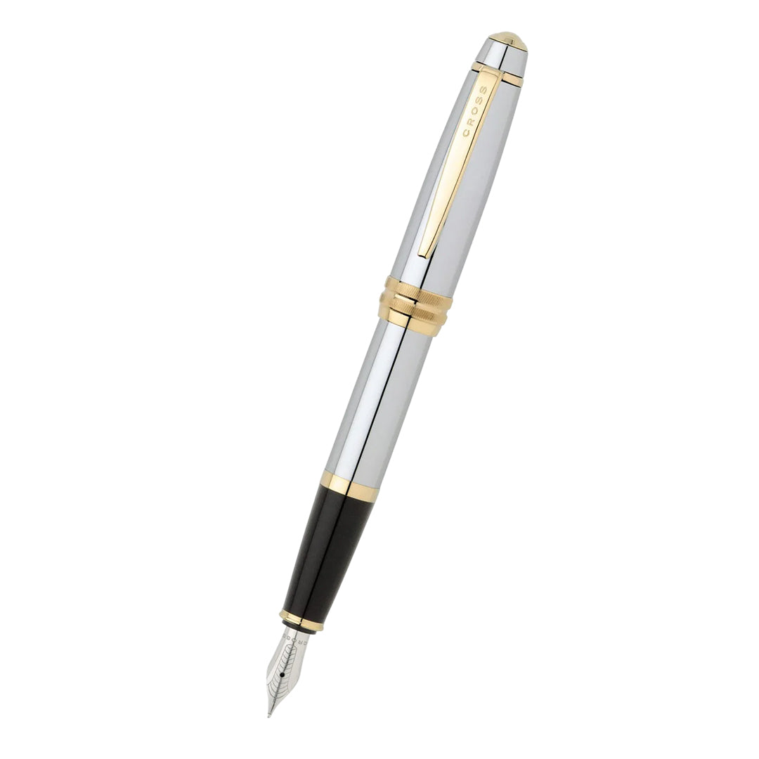Cross AT0456-6MS Bailey™ Medalist® Stainless Steel Medium Nib Fountain Pen