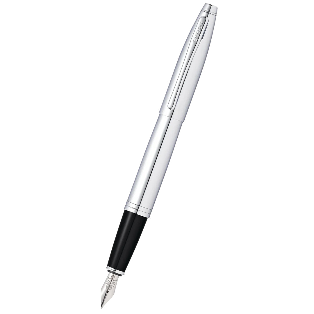 Cross AT0116-1 Calais™ Polished Chrome Stainless Steel Fountain Pen