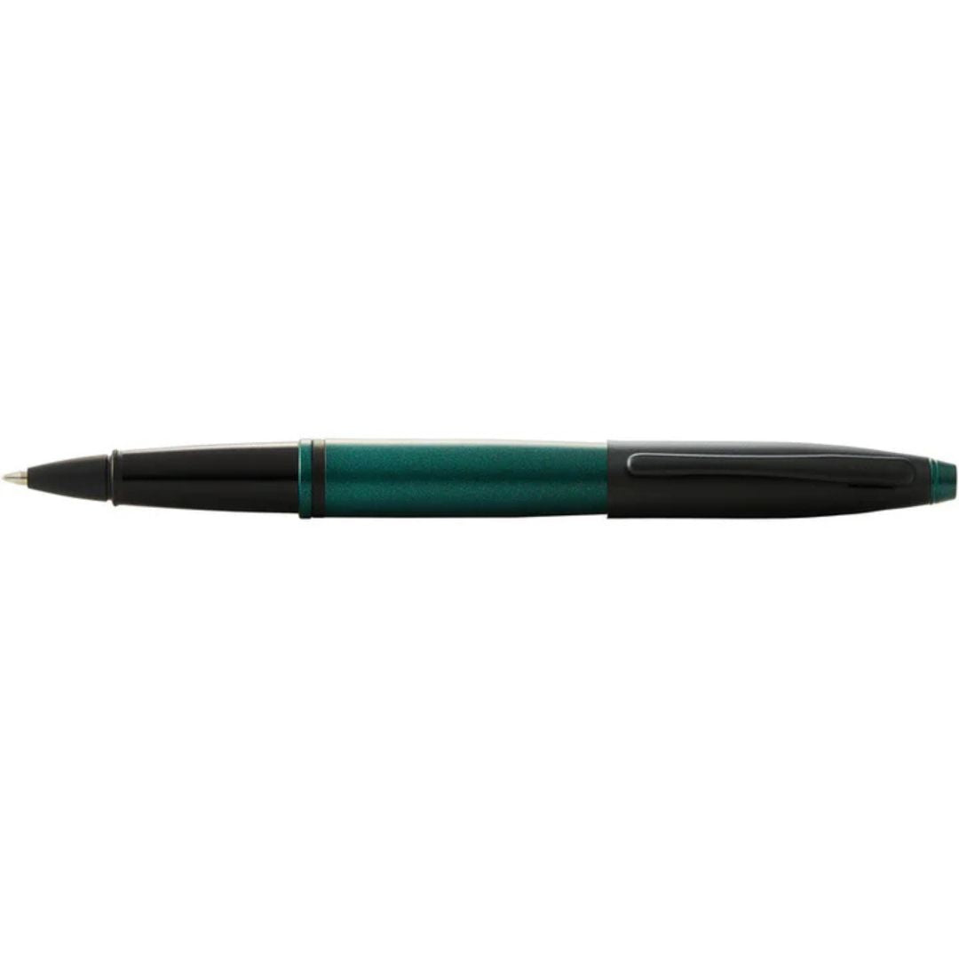 Cross AT0115-25 Calais™ Matte Green and Black Lacquer Rollerball Pen