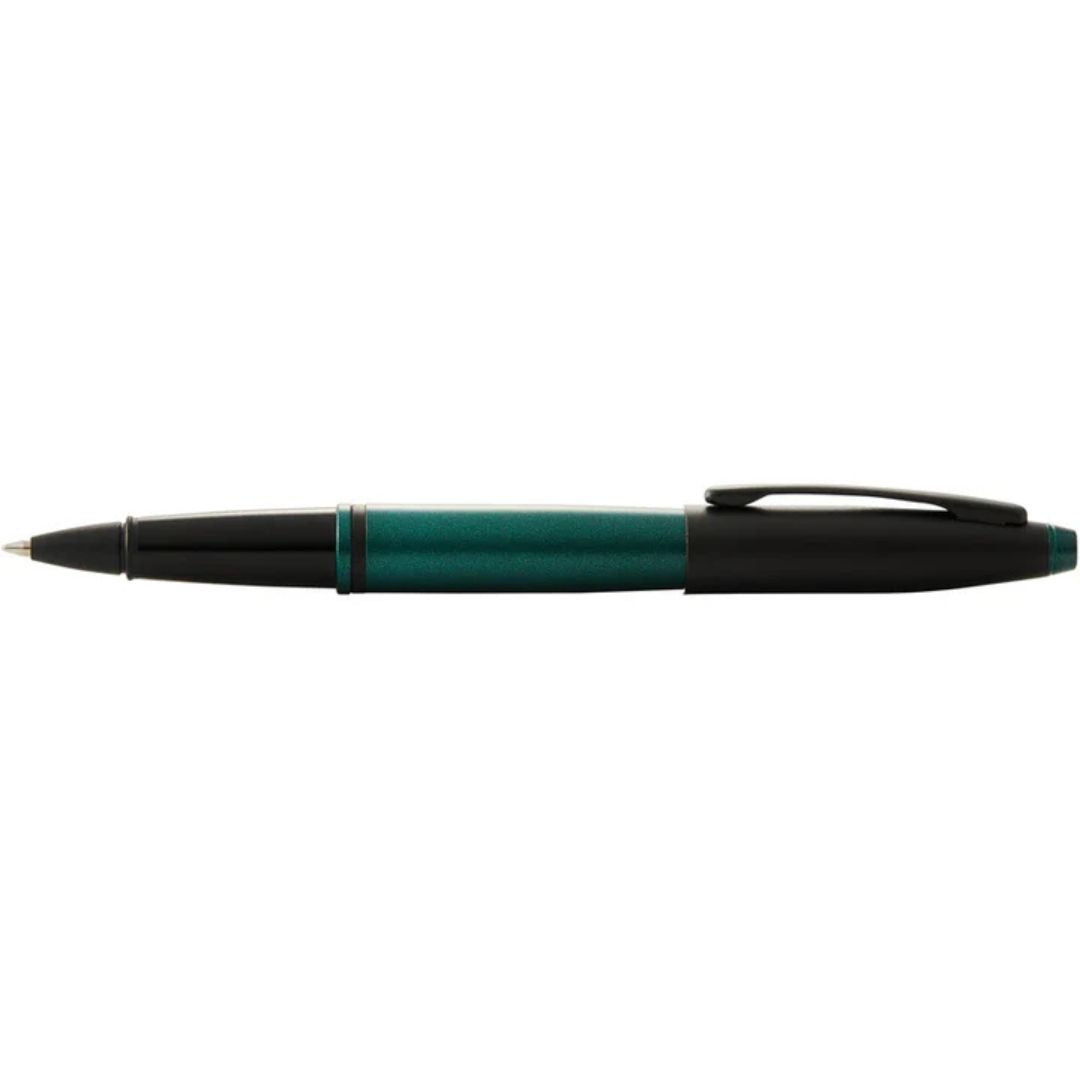 Cross AT0115-25 Calais™ Matte Green and Black Lacquer Rollerball Pen