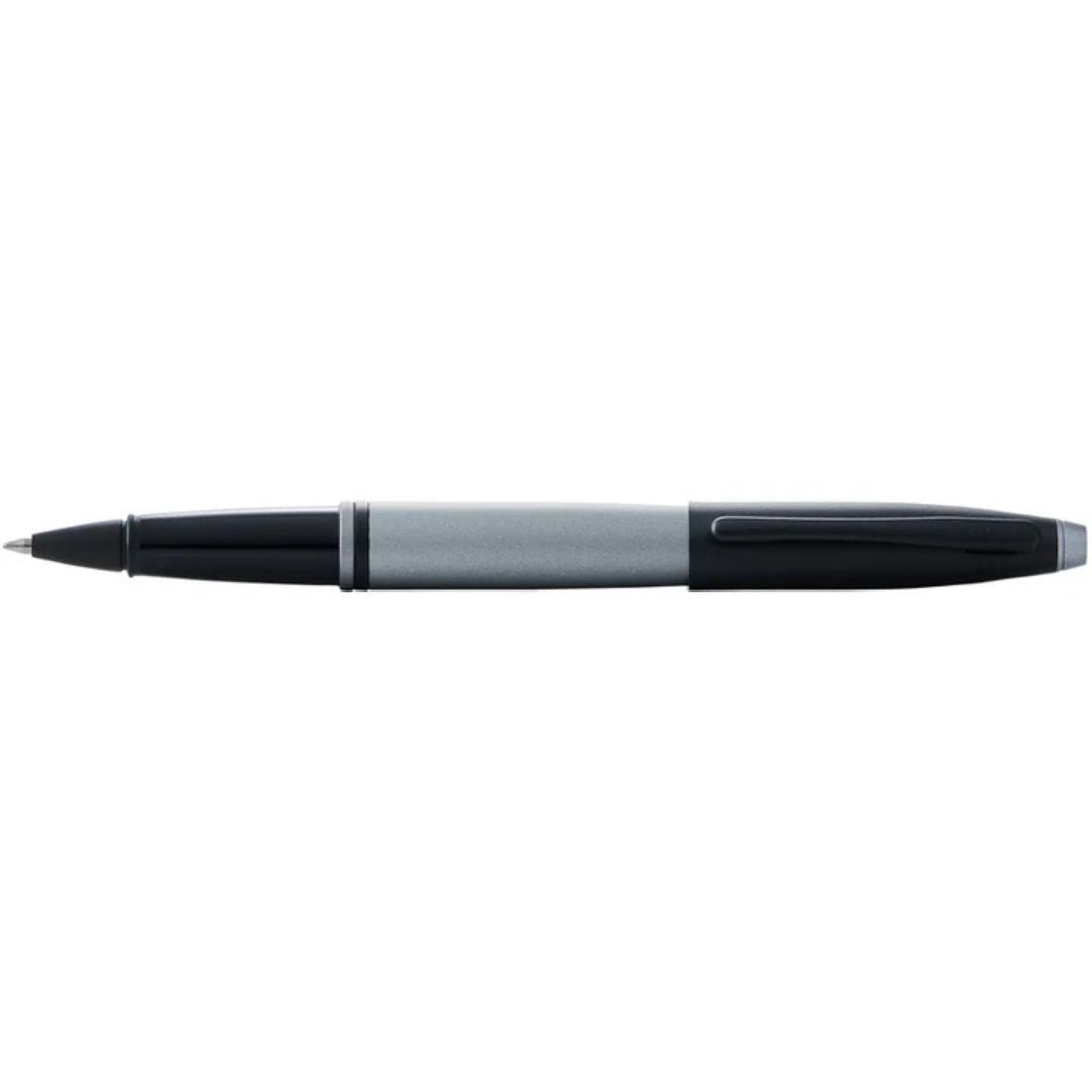 Cross AT0115-26 Calais™ Matte Gray and Black Lacquer Rollerball Pen