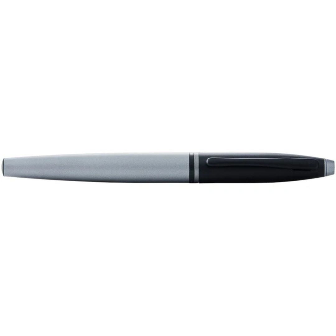 Cross AT0115-26 Calais™ Matte Gray and Black Lacquer Rollerball Pen