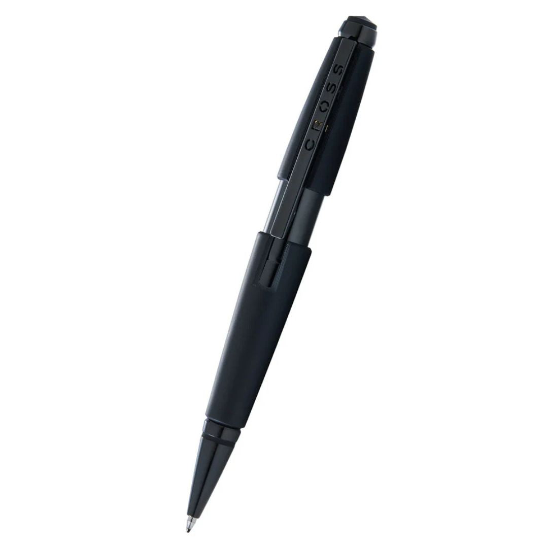 Cross Edge™ Matte Black Lacquer Gel Rollerball Pen AT0555-11