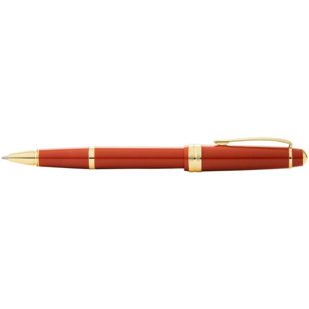 Cross AT0745-13 Bailey Light™ Polished Amber Resin and Gold Tone Rollerball Pen