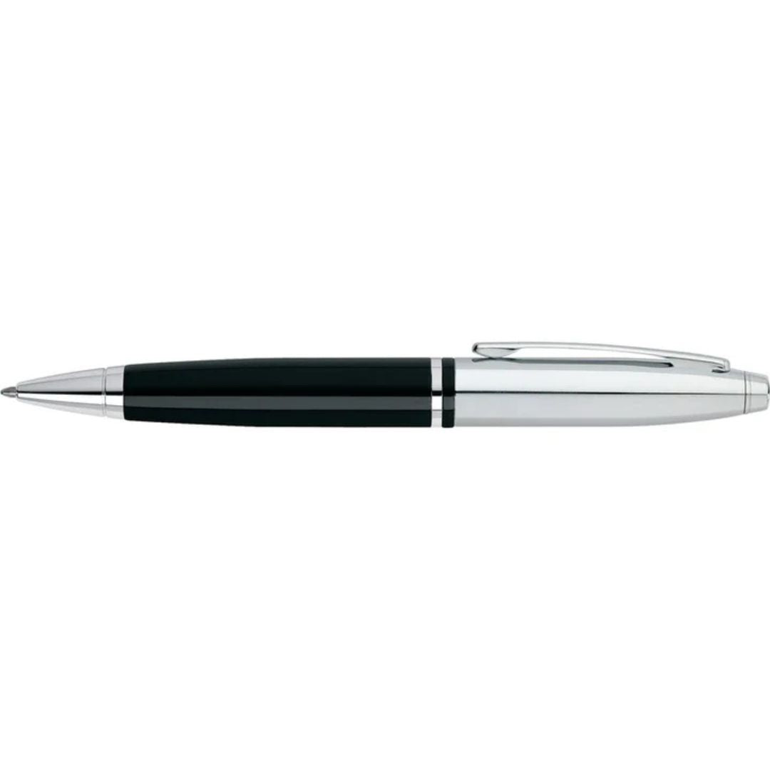 Cross AT0112-2 Calais™ Chrome & Black Lacquer Ballpoint Pen