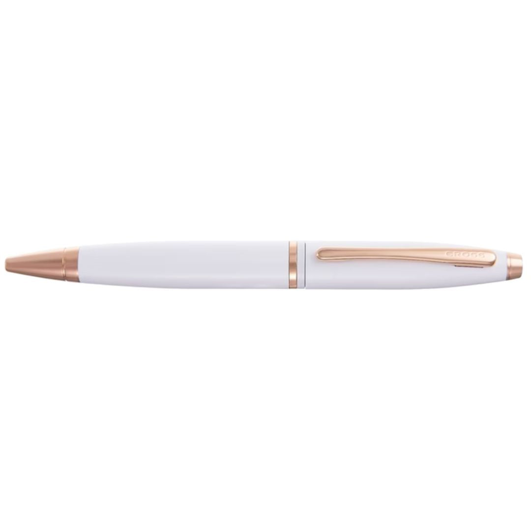 Cross AT0112-21 Calais™ Pearlescent White Lacquer Ballpoint Pen