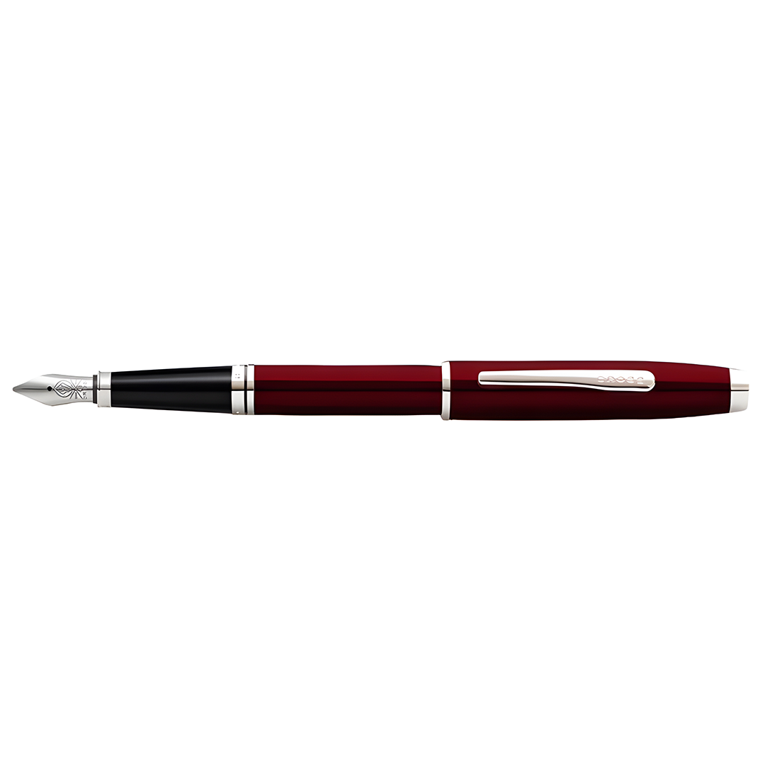 Cross AT0666-10MS Coventry Red Lacquer Medium Nib Fountain Pen