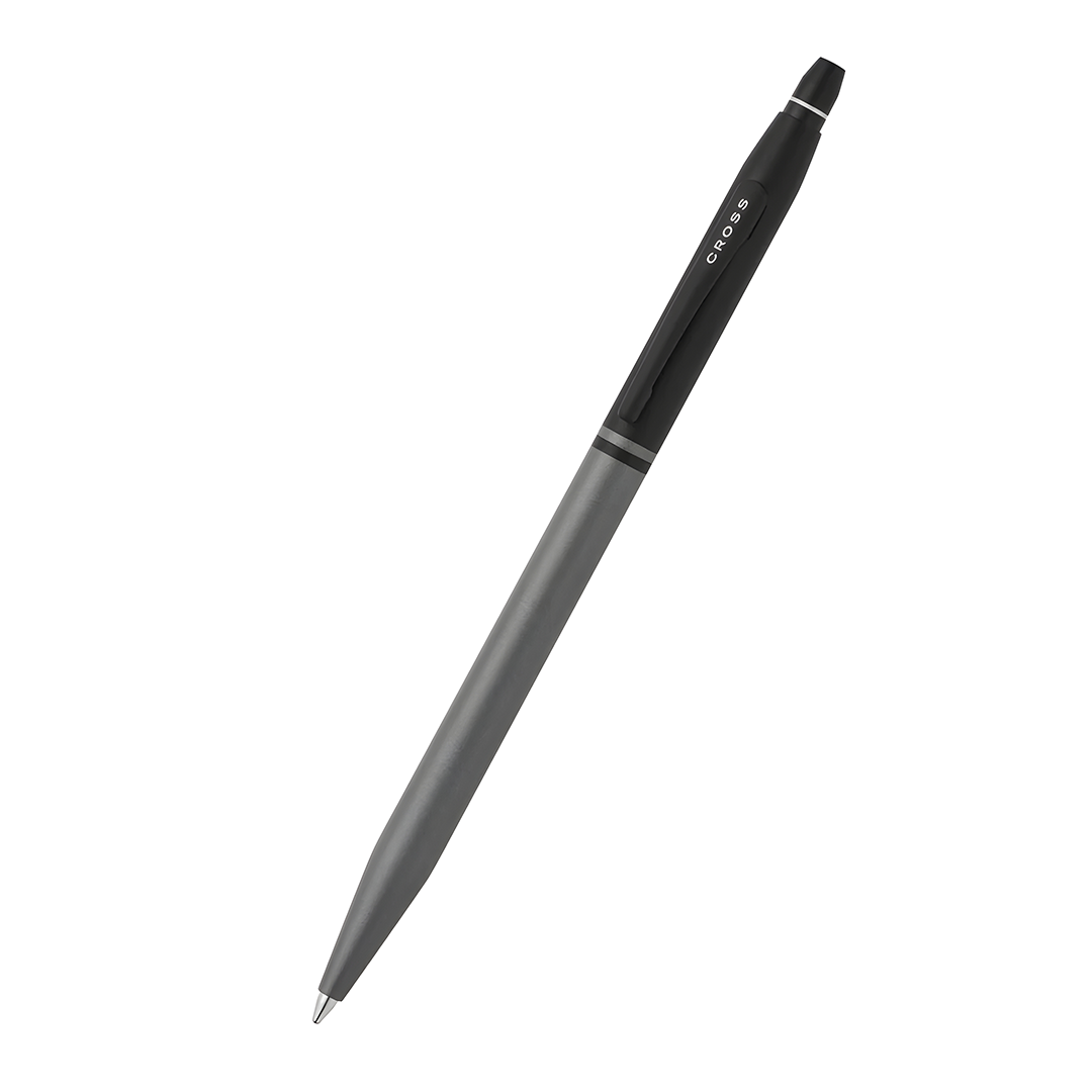Cross AT0622-127 Click™ Tuxedo Satin Metallic Gray Ballpoint Pen