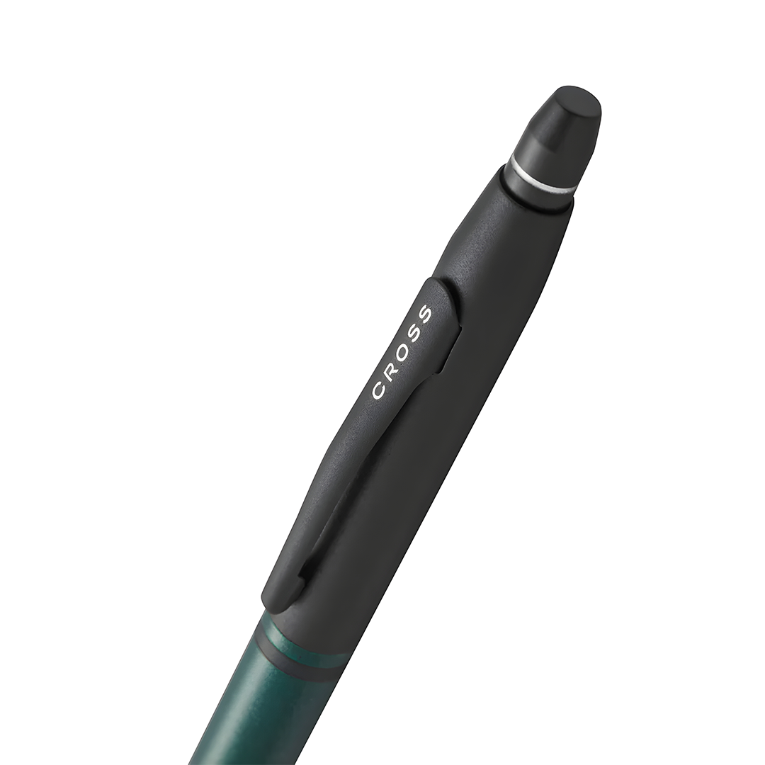 Cross AT0622-126 Click™ Tuxedo Satin Metallic Green Ballpoint Pen