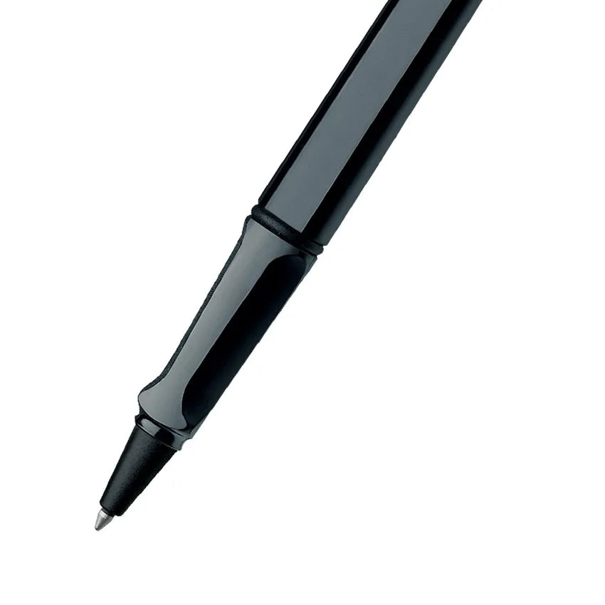 Lamy Safari 319 Rollerball Pen Shiny Black With Chrome Plated Clip