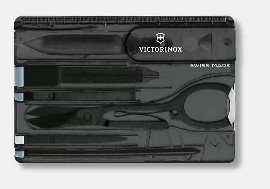 Victorinox Swiss Card Classic, Black, Translucent