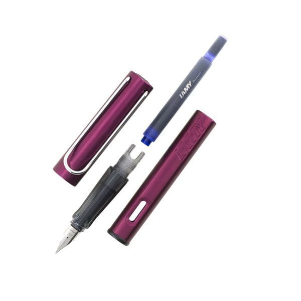 Lamy AL-Star 029 Black Purple Fountain Pen