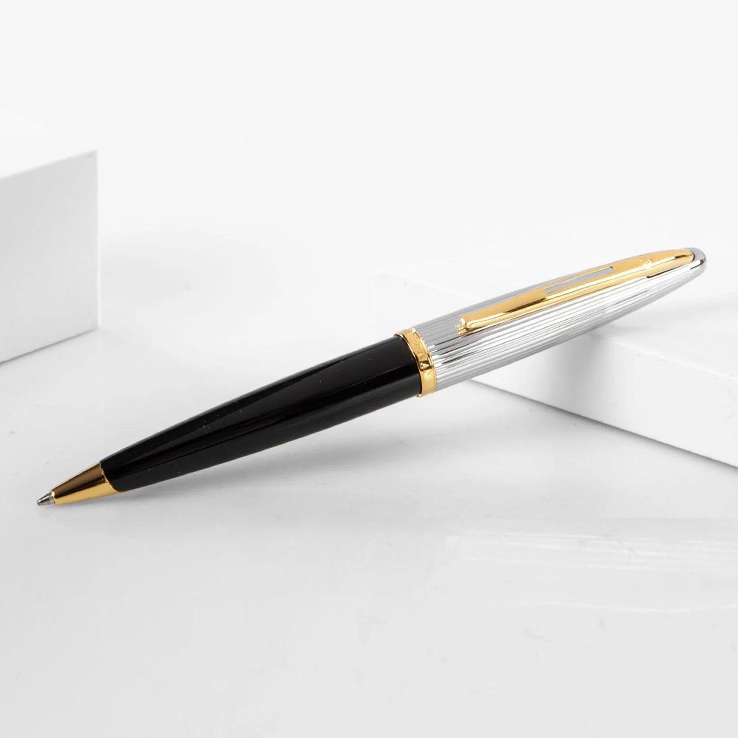Waterman Carene Deluxe Black GT Ballpoint Pen