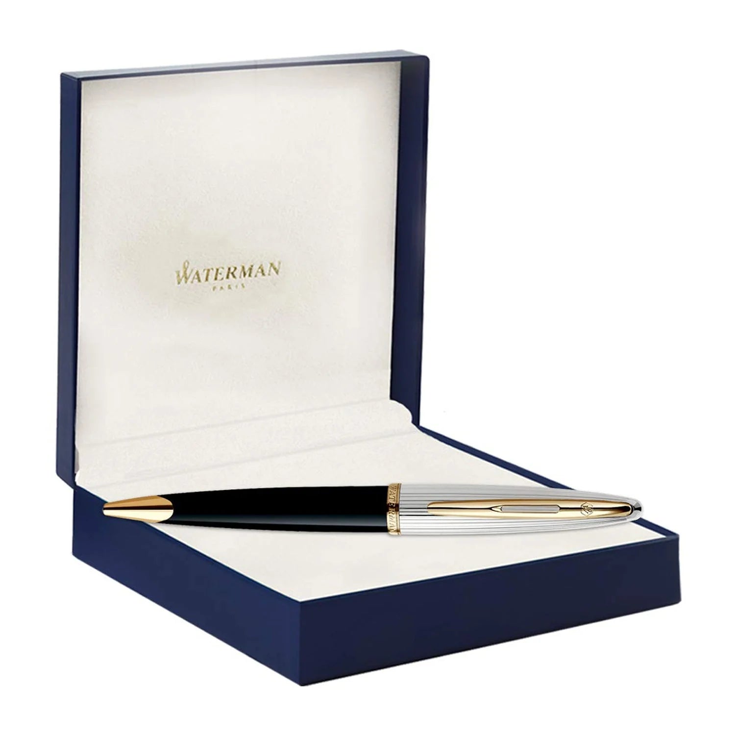 Waterman Carene Deluxe Black GT Ballpoint Pen