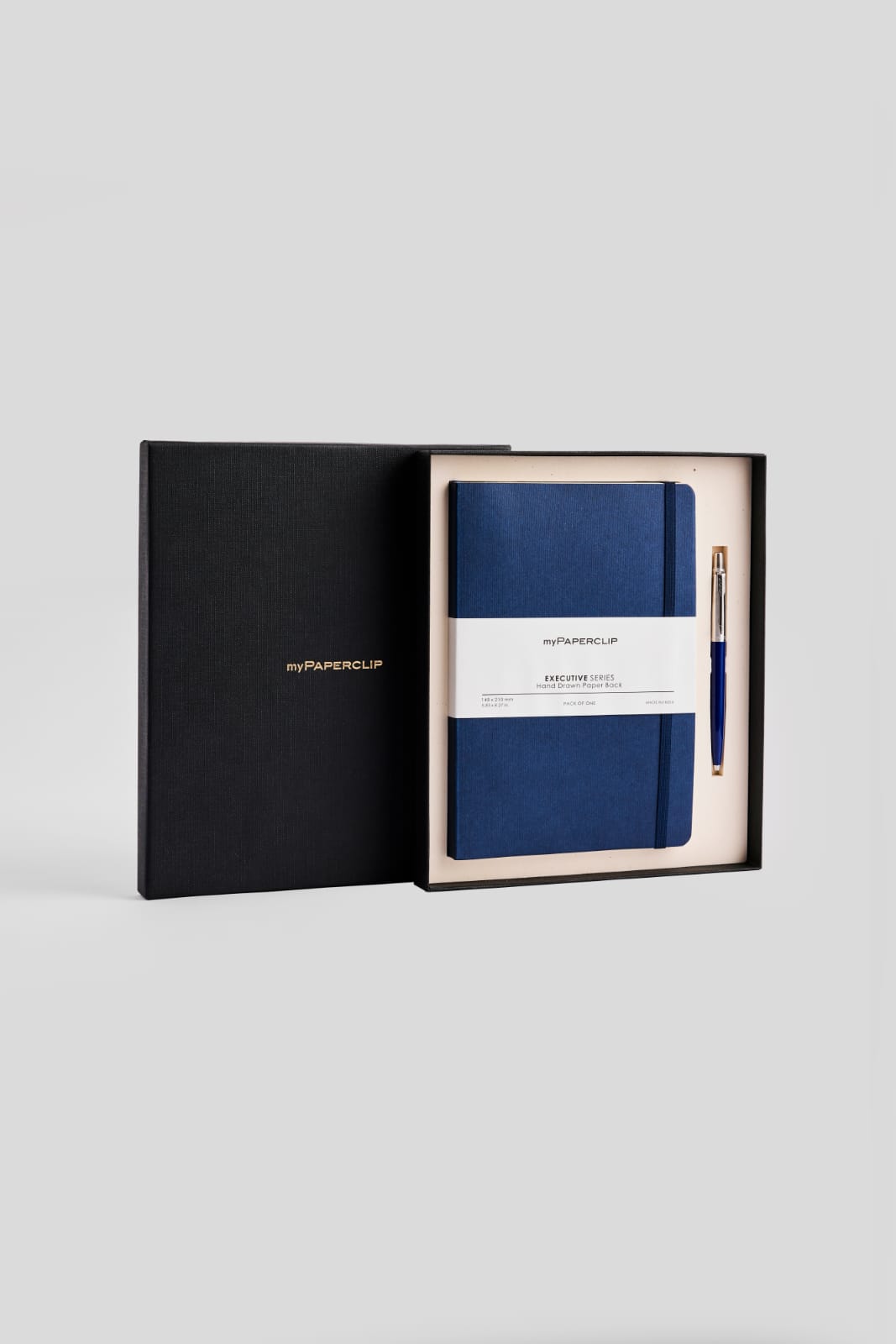 PARKER x myPAPERCLIP, PARKER JOTTER BLACK BALL PEN WITH NOTEBOOK SET S1 | GIFT SET