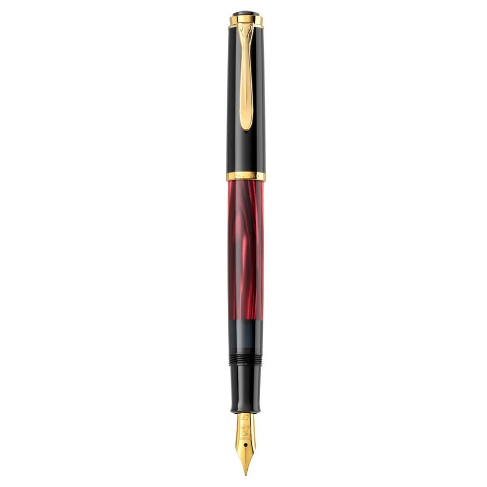 Pelikan M200 Special Edition Fountain Pen – Red Marbled