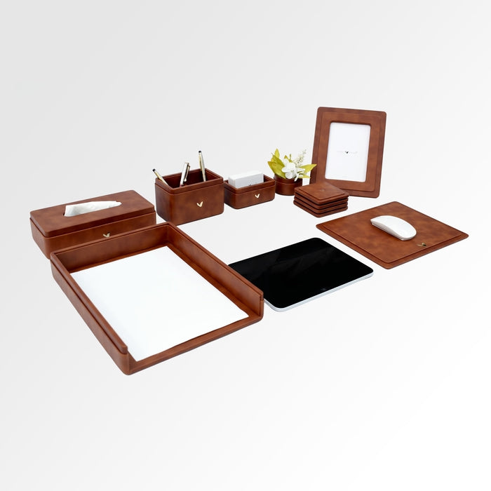 Unmet Desire Desk Set | Light | SO8 | Classic | Tan