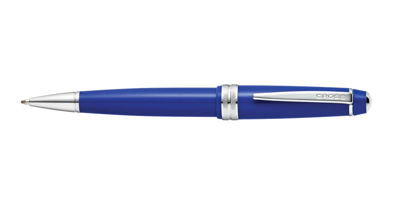 Cross AT0742-4 Bailey Light™ Polished Blue Resin Ballpoint Pen