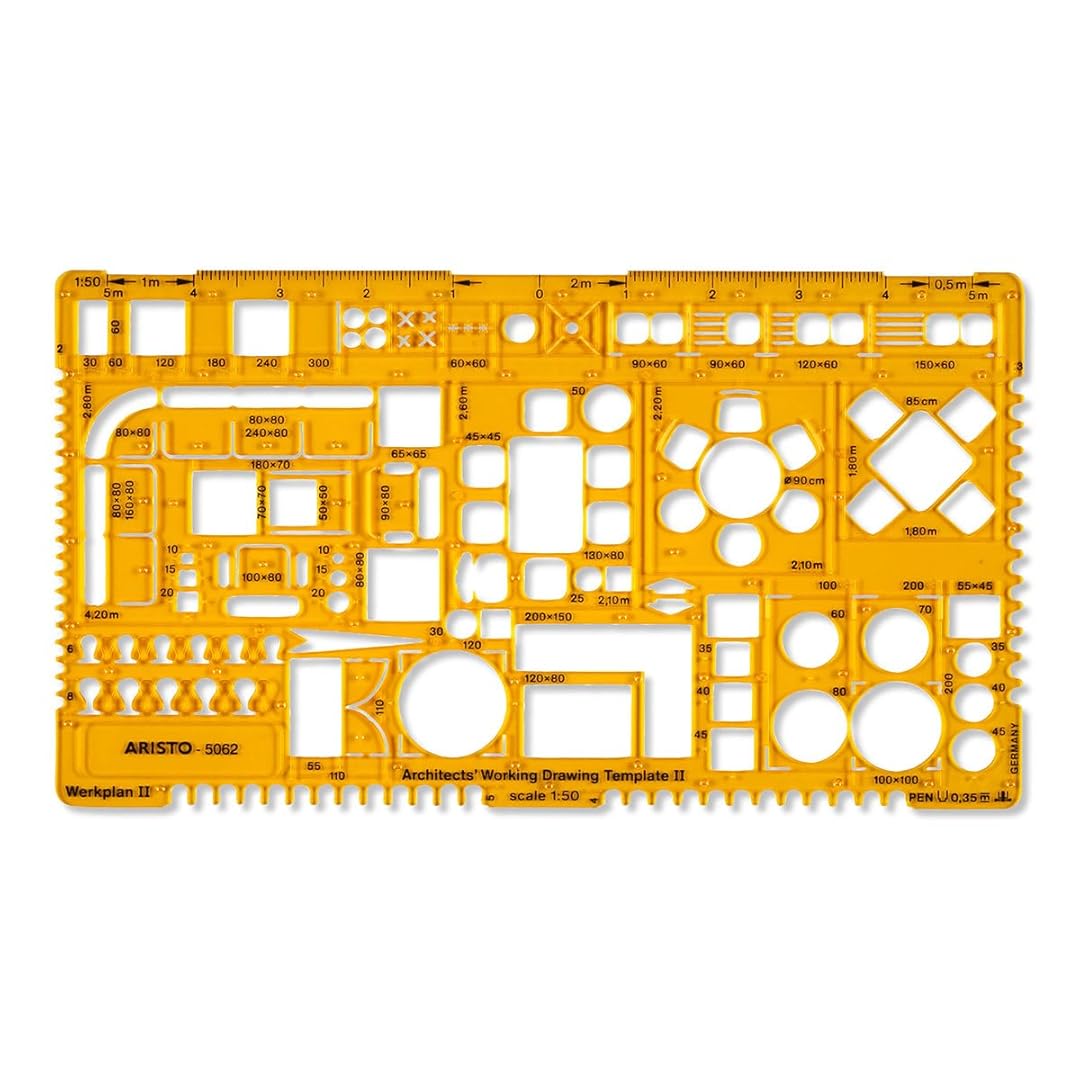 Aristo | Architecture Work | 2 1:50 Scale | Representation of Floor Plans | Insulation Layers Ink Nozzles