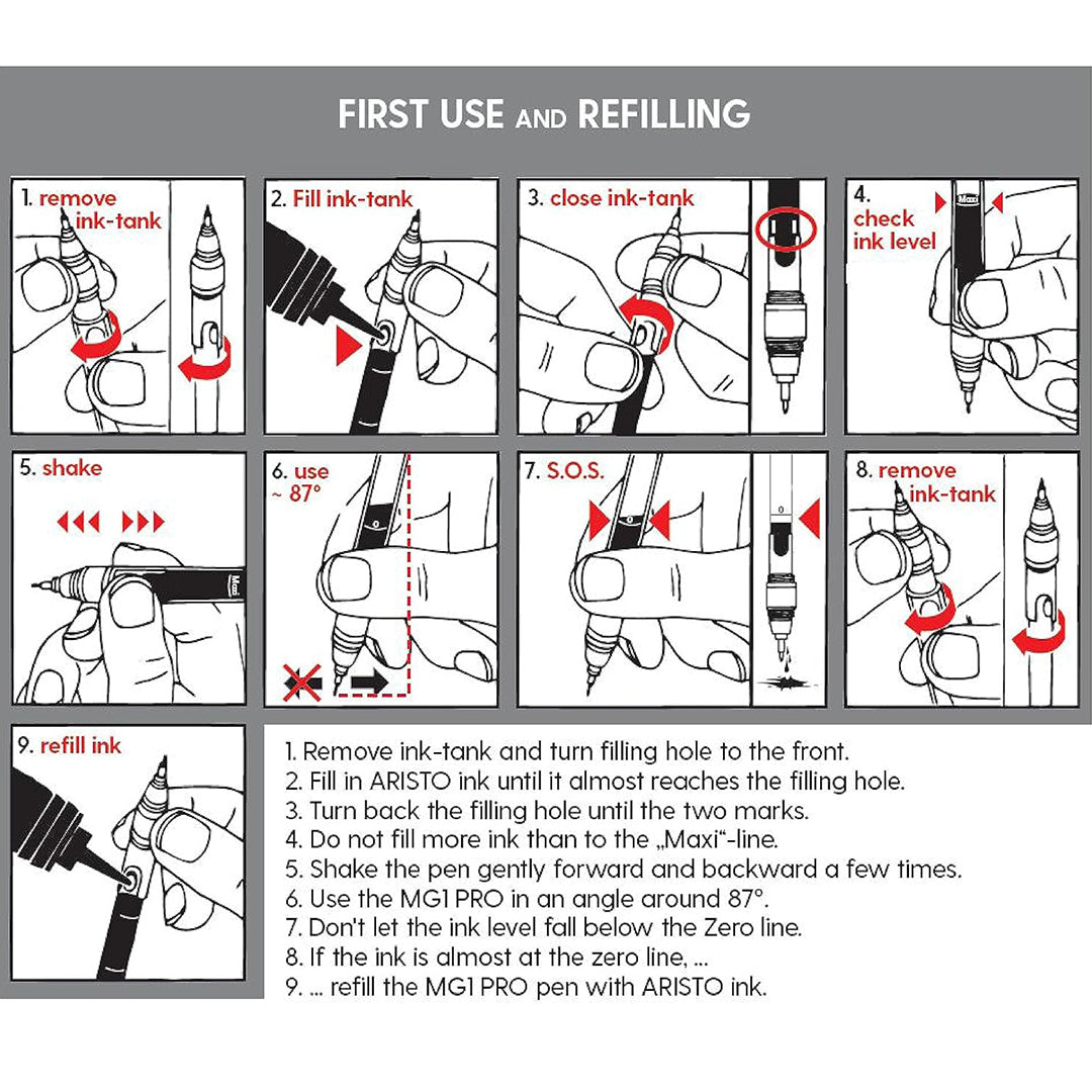 Aristo | Drawing Ink | 23ml | Green