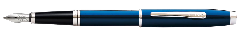 Cross AT0666-9MS Coventry Blue Lacquer Medium Nib Fountain Pen