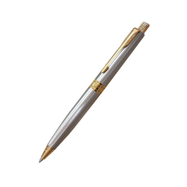 Parker Aster Brushed Metal GT Ballpoint Pen