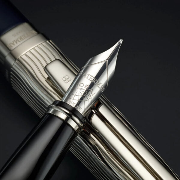 Waterman Exception L’essence Du Bleu CT Fountain Pen 18Kt Gold Rhodium-Plated