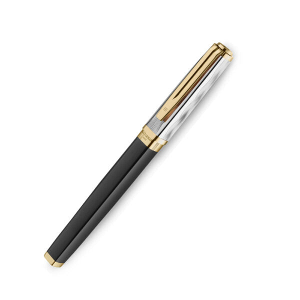 Waterman Exception Reflections of Paris Special Edition Deluxe Black Lacquer GT Fountain Pen 18Kt Gold