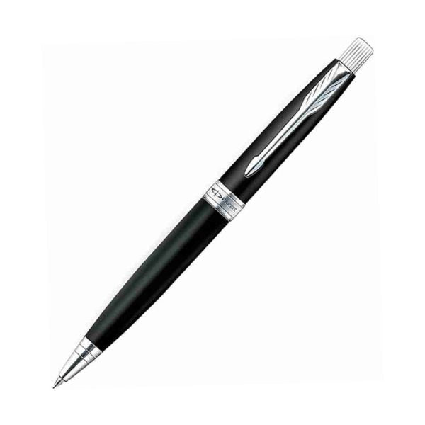 Parker Aster Matte Black CT Ball Pen with Card Holder